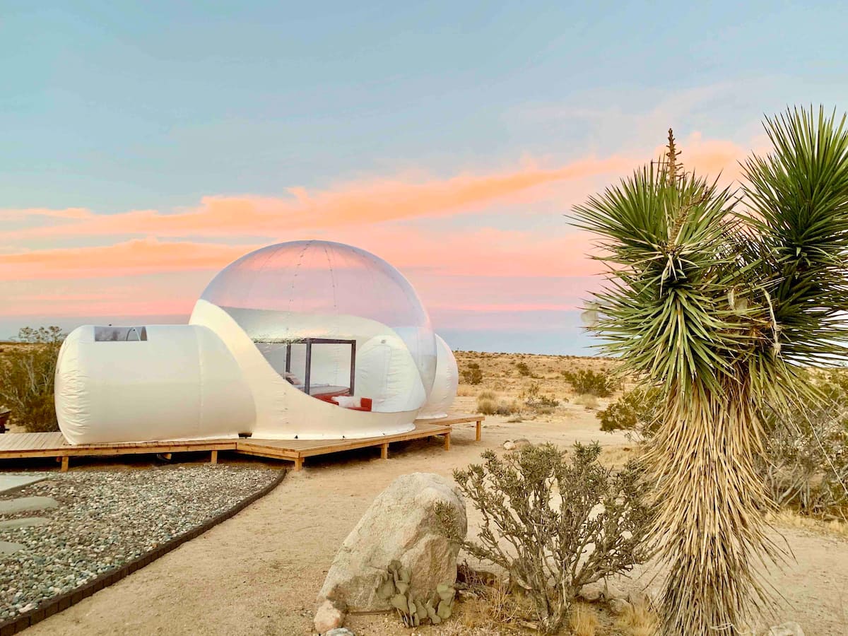 Stargazing-Bubble-joshua-tree-california-airbnb-hotel-places-to-stay-where-to-stay-rental-house
